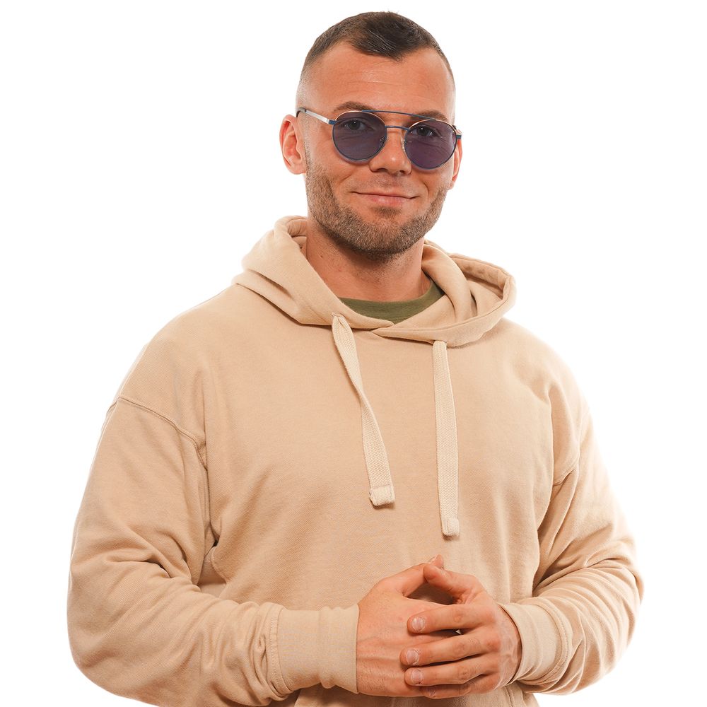 Guess Blue Metal & Plastic Sunglasses