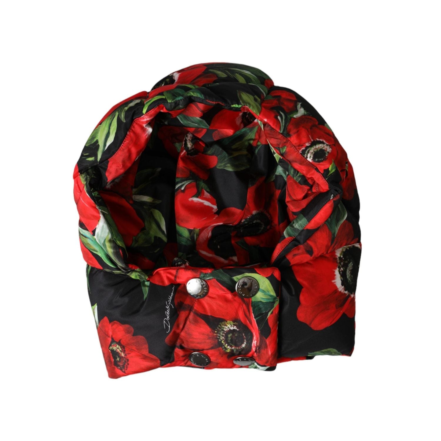 Dolce & Gabbana Multicolor Anemone Whole Head Wrap Hat