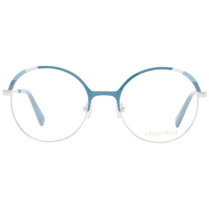 Emilio Pucci Turquoise Metal Glasses (Frames)