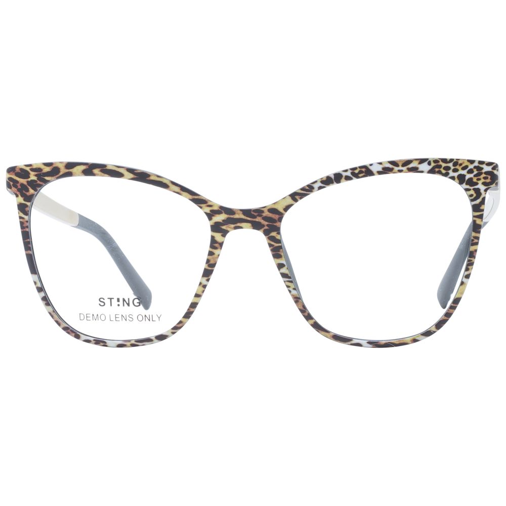 Sting Black Plastic Glasses (Frames)