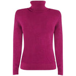 Yes Zee Fuchsia Viscose Sweater YE-13713-XS