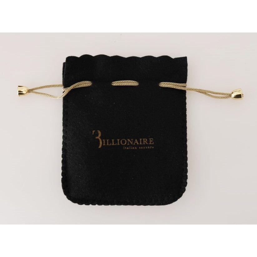 Billionaire Italian Couture Brown Leather Bifold Wallet