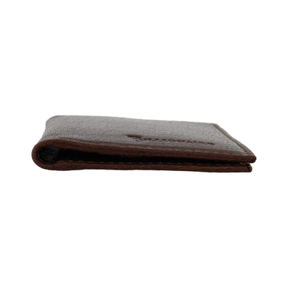 Billionaire Italian Couture Brown Leather Bifold Wallet Wallet