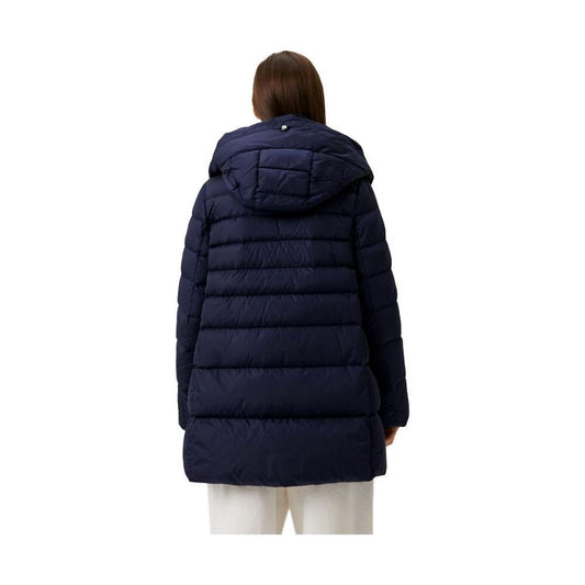 Add Blue Nylon Women Jacket AD-13777-IT42|M