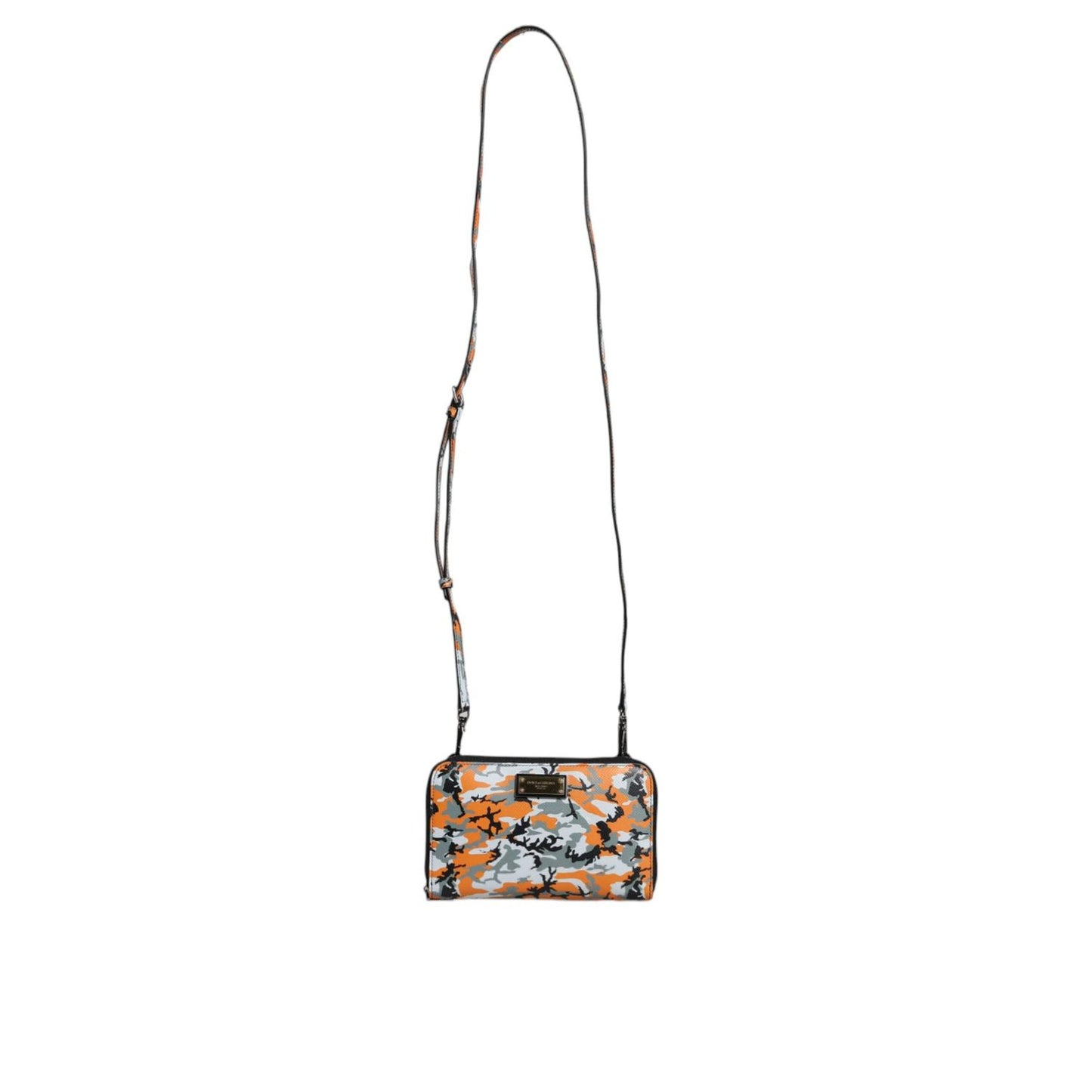 Dolce & Gabbana Multicolor Camouflage Leather Purse Cross Body Bag