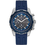 Guess Blue Rubber Watch GUW1047G2AC