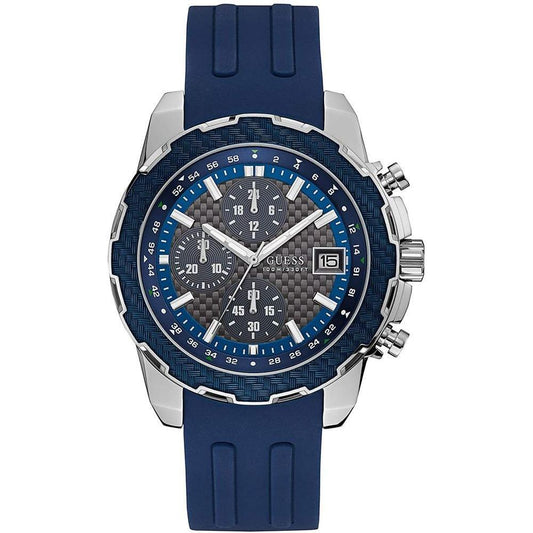 Guess Blue Rubber Watch GUW1047G2AC