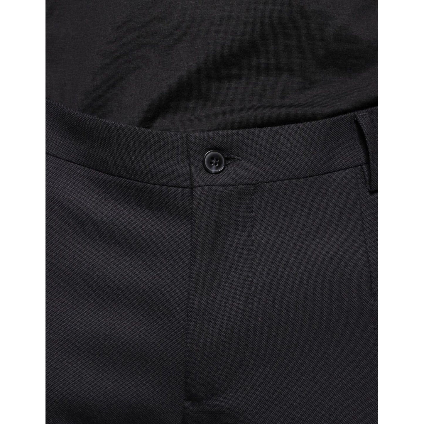 Dolce & Gabbana Black Wool Skinny Dress Formal Pants