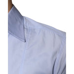 Dolce & Gabbana Light Blue Cotton Men Dress Formal Shirt TSH84708-37