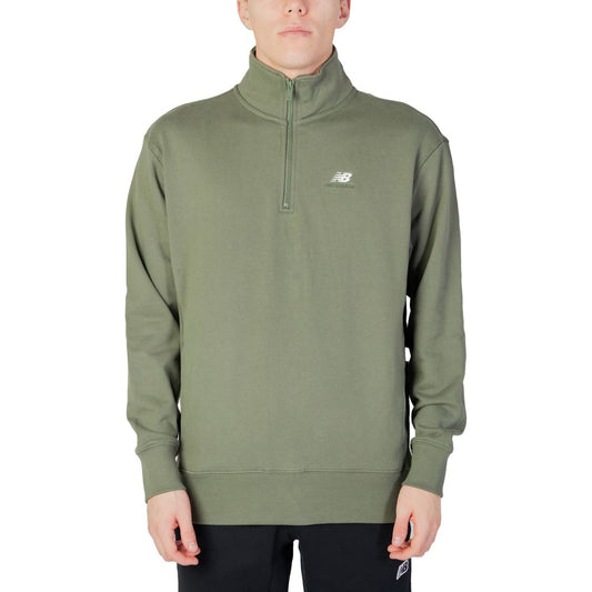 New Balance Green Cotton Sweatshirt NE-12001302482-IT52 | XL