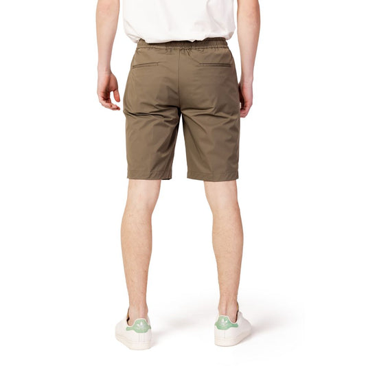 Suns Green Nylon Bermuda