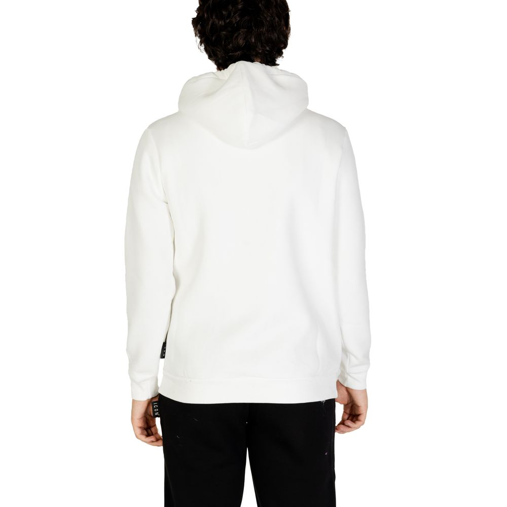 Icon White Cotton Hoodie Icon