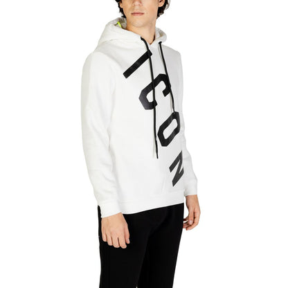 Icon White Cotton Hoodie Icon