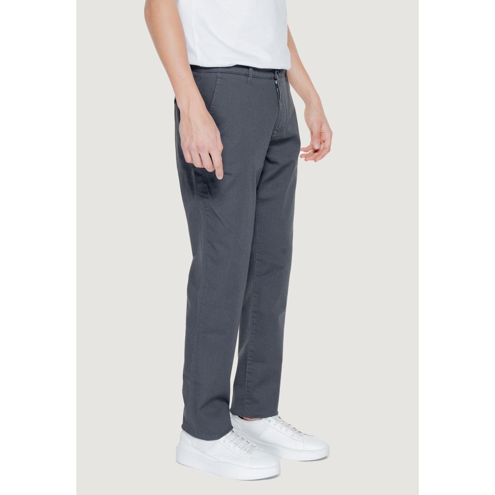 Armani Exchange Black Cotton Pant