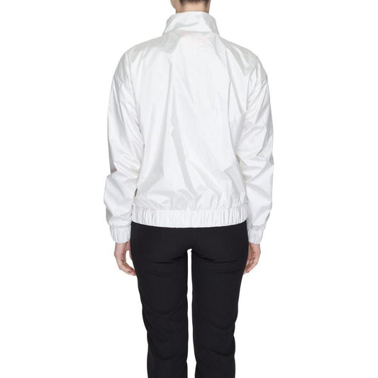 Suns White Polyester Jackets & Coat SU-14178600008-IT40|S