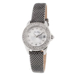 Folli Follie Gray Leather Watch FFWF1A006STNAC