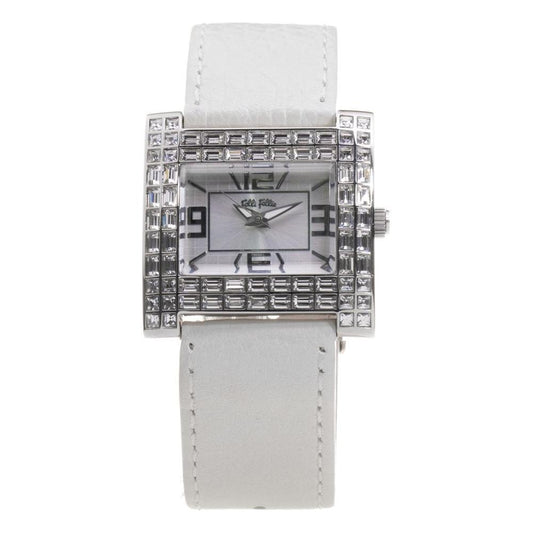 Folli Follie Gray Leather Watch FFWF7A007SPSAC