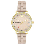 Juicy Couture Beige Metal Watch JCJC1310GPTPAC