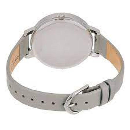 Olivia Burton Gray Leather Watch OBOB15BD57AC