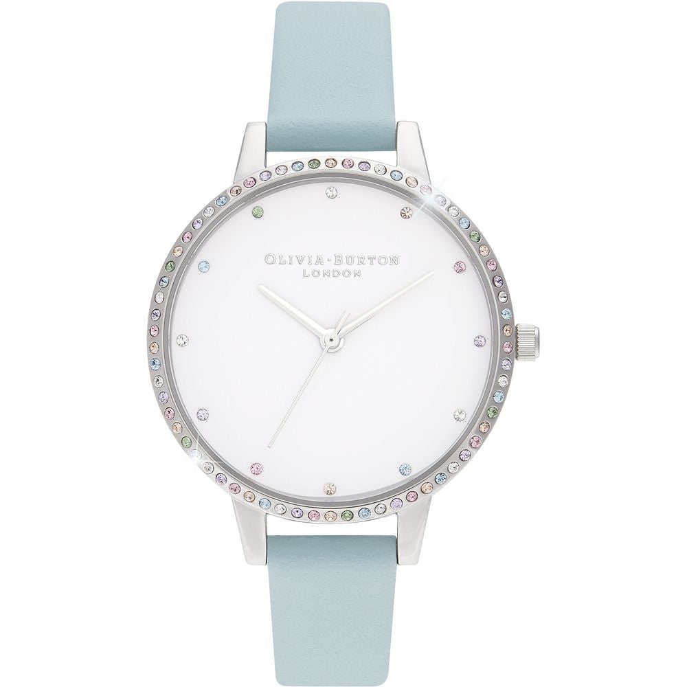 Olivia Burton Blue Artificial Leather Dress Watch Olivia Burton