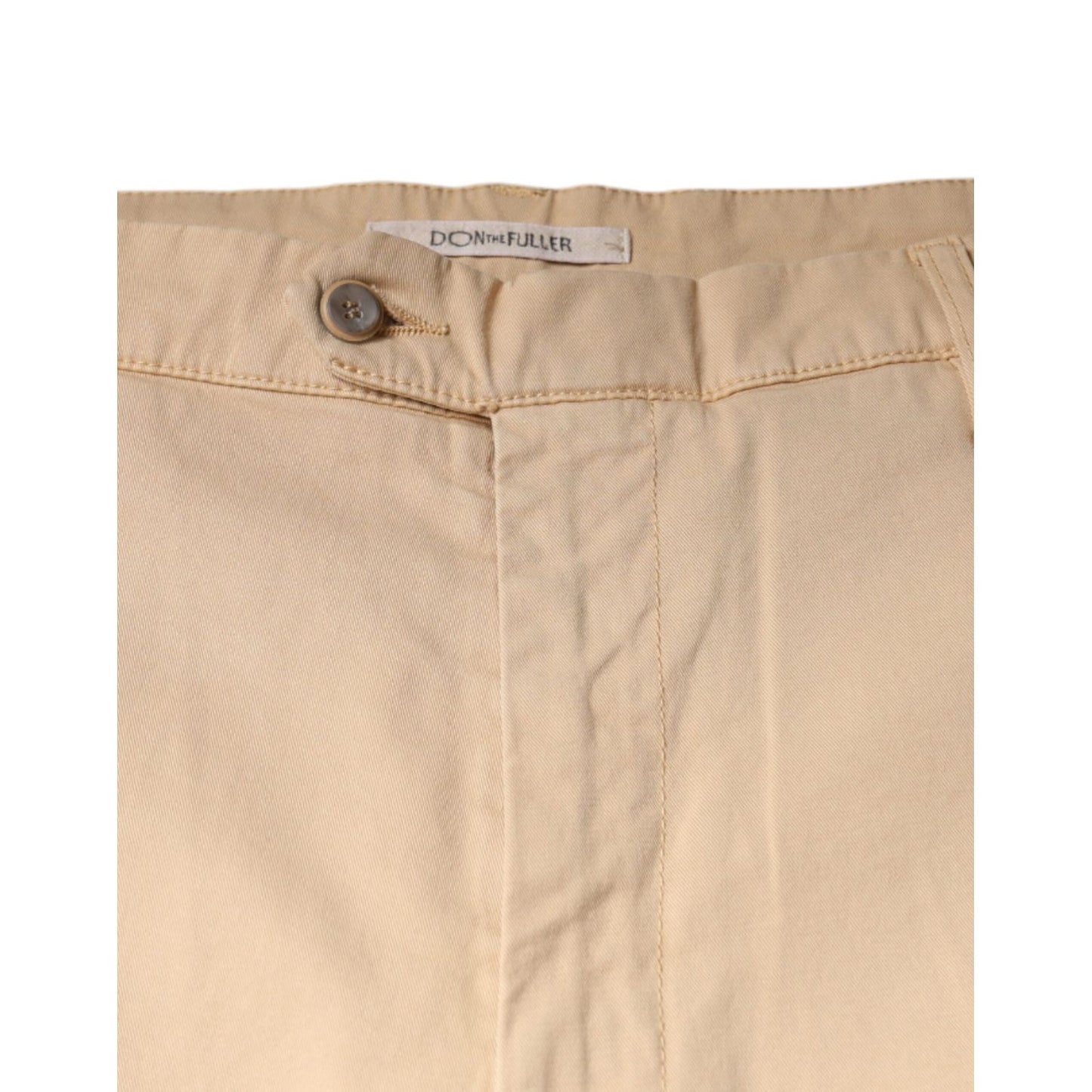 Don The Fuller Beige HOUSTON Men Cropped Dress Pants