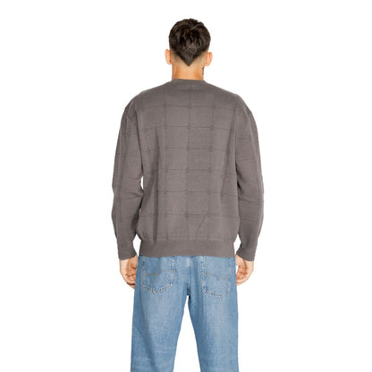 Armani Exchange Gray Cotton Sportswear