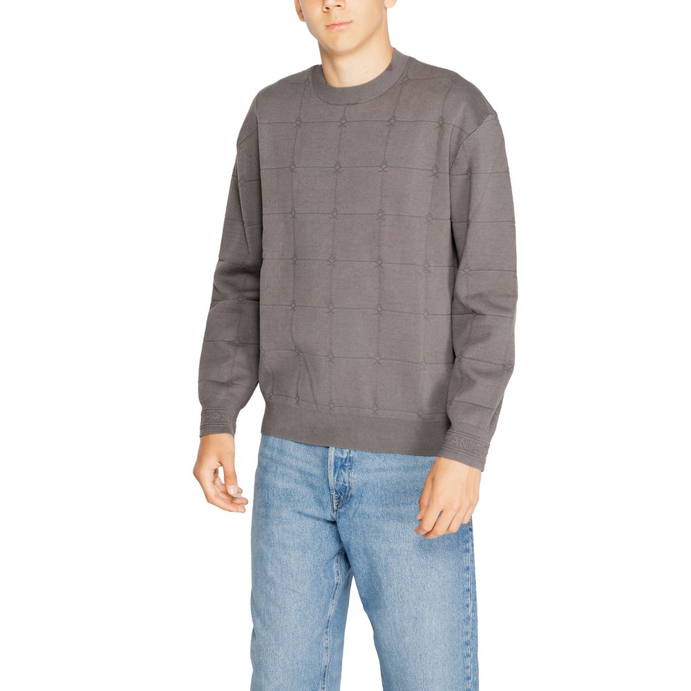 Armani Exchange Gray Cotton Sportswear