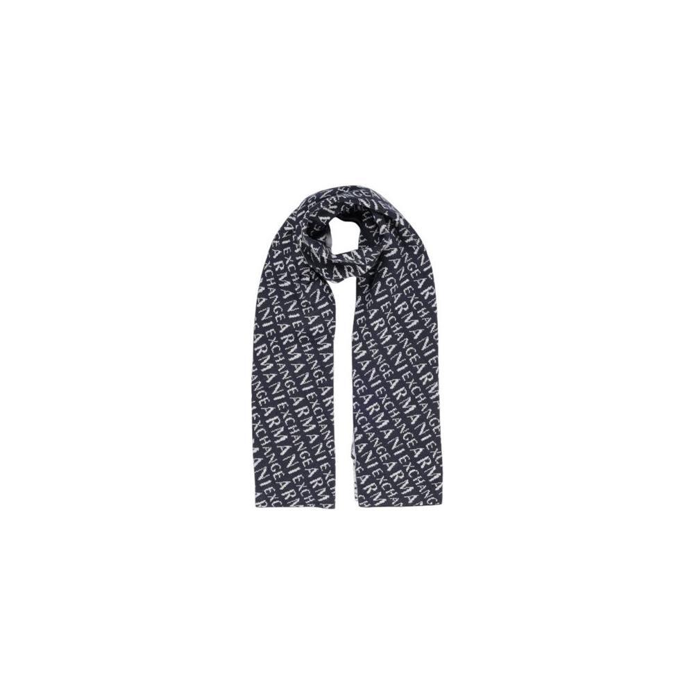 Armani Exchange Blue Polyamide Scarf AREX-14716300010