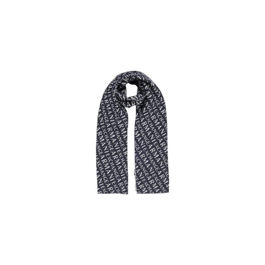 Armani Exchange Blue Polyamide Scarf AREX-14716300010