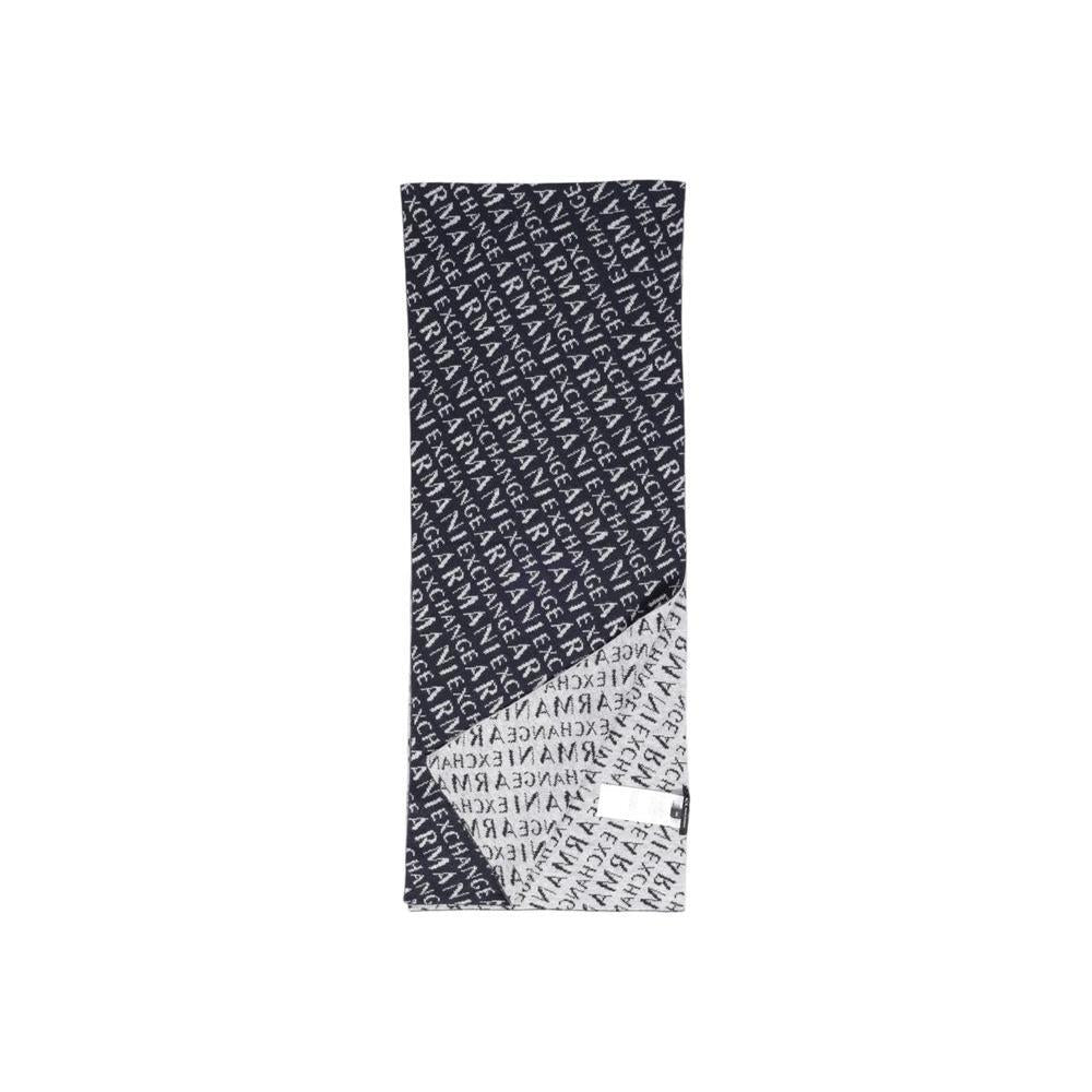 Armani Exchange Blue Polyamide Scarf AREX-14716300010