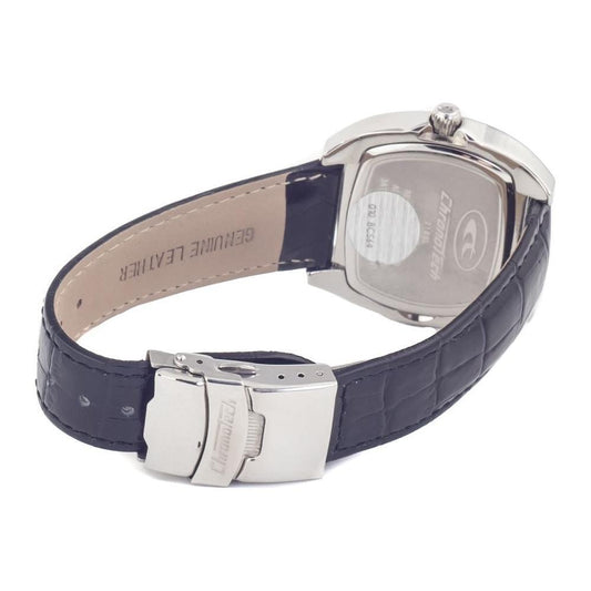 Chronotech Black Leather Watch CHCT2188L02AC