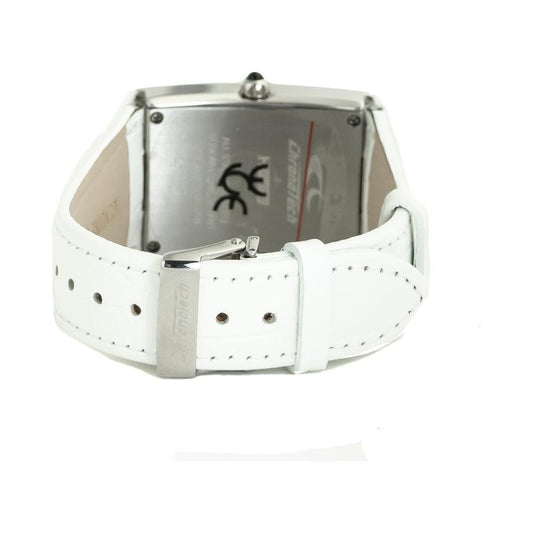 Chronotech White Leather Watch CHCT7017M06AC