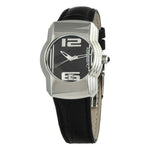 Chronotech Black Leather Watch CHCT7279B04AC