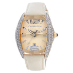 Chronotech Beige Leather Watch CHCT7814M04SAC
