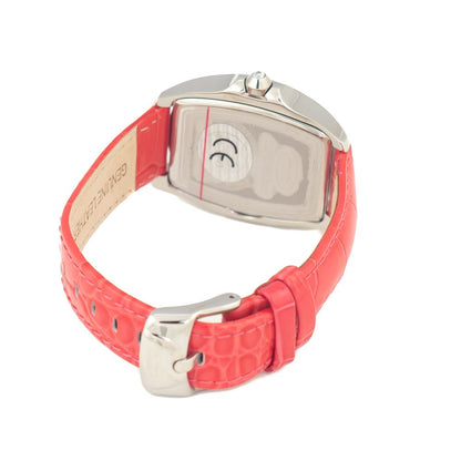 Chronotech Multicolor Leather Dress Watch