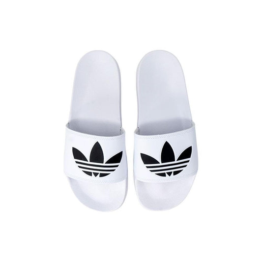Adidas White Polyester Slipper AD-6651100008-EU44.5/US11.5