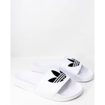 Adidas White Polyester Slipper AD-6651100008-EU44.5/US11.5