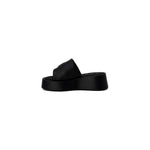 Furla Black Leather Slipper FU-14203800009-EU39/US9