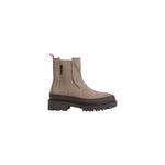 Tommy Hilfiger Gray Suede Leather Ankle TO-14581802205-EU40/US10