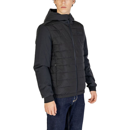 Calvin Klein Black Recycled Polyester Shell Jacket