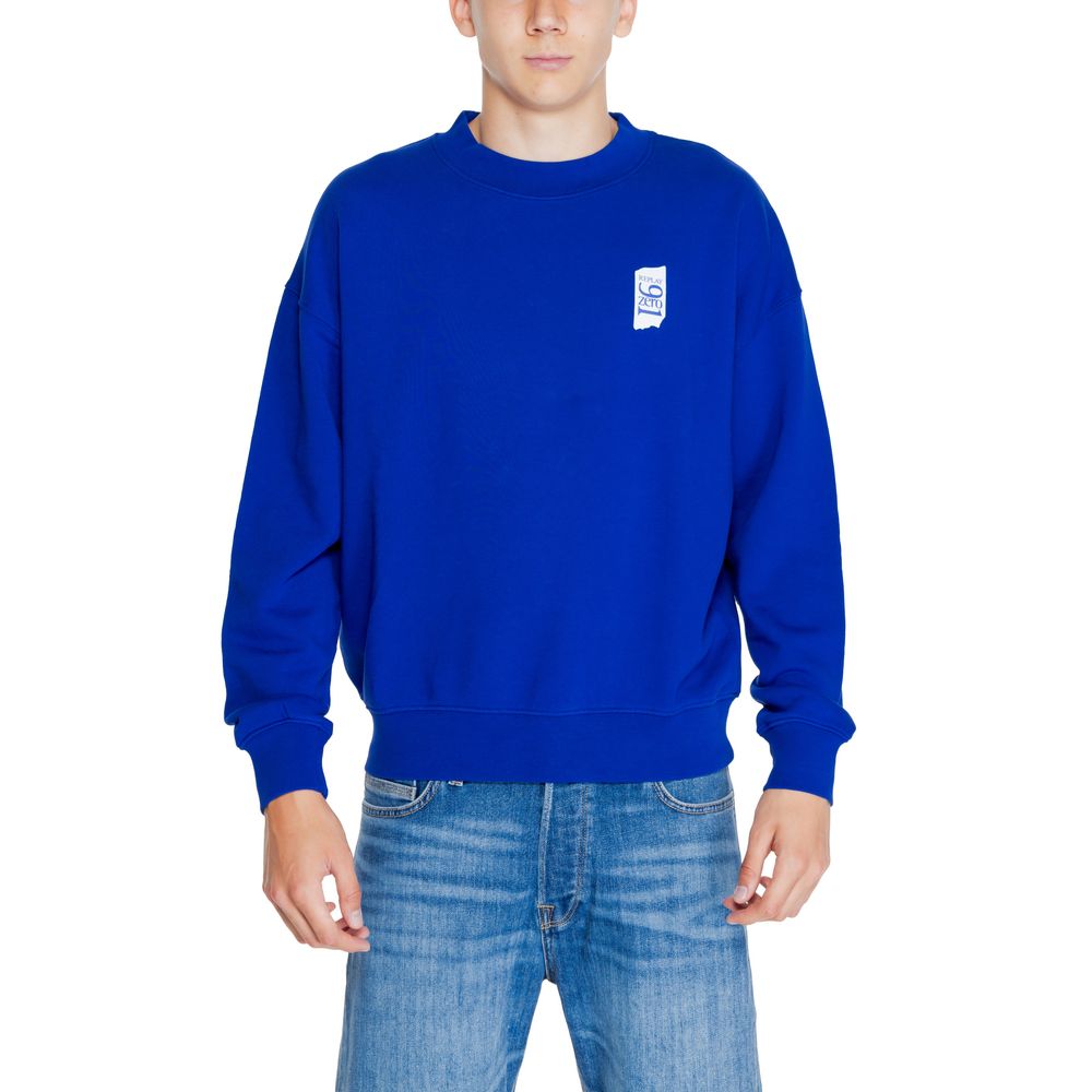 Replay Blue Cotton Sweatshirt