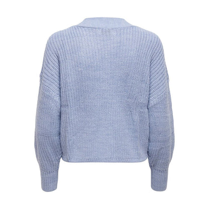 Only Blue Marabou Cardigan