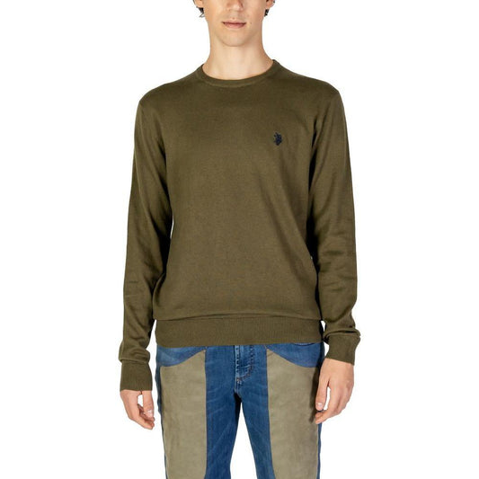 U.S. POLO ASSN. Green Cotton Sweater US-15717300149-IT52 | XL