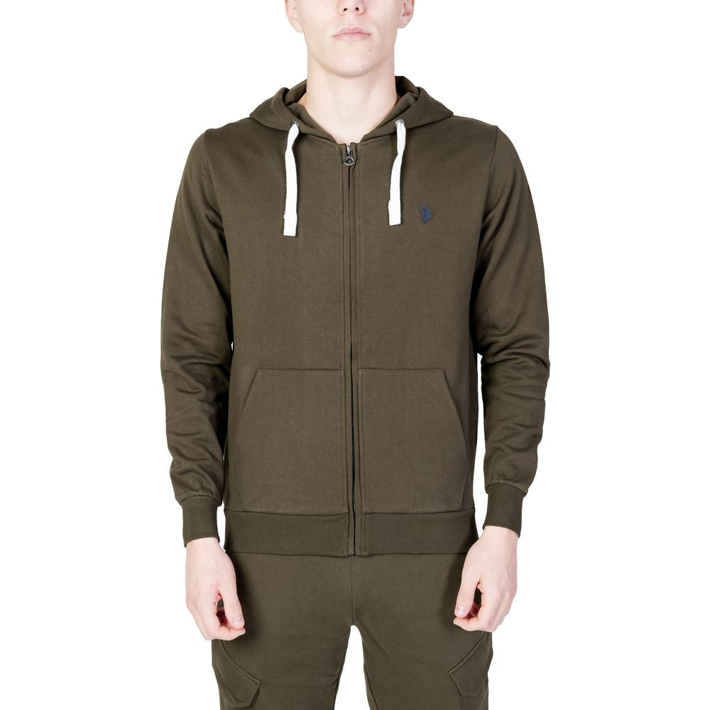 U.S. POLO ASSN. Green Cotton Hoody