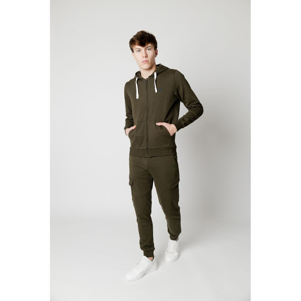 U.S. POLO ASSN. Green Cotton Hoody US-13148100149-IT52 | XL