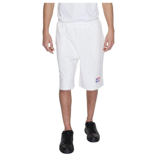 Underclub White Cotton Bermuda Shorts 1728,71956299936,Bermuda - Shorts - Clothing,Clothing,IT46 | M,IT48 | L,IT52 | XL,Men,Men - Clothing,New with tags,Shorts - Clothing,Shorts - Men - Clothing,Underclub,White
