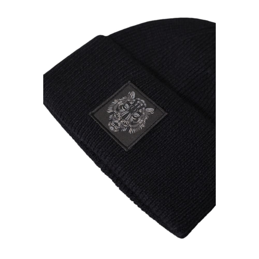 Antony Morato Black Wool Cap (Baseball Hat)