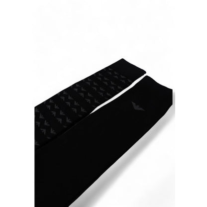 Emporio Armani Underwear Black Cotton Socks