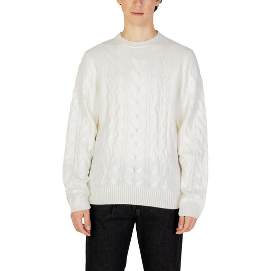 Hamaki-Ho White Marabou Sweater HA-15662400008-IT52 | XL