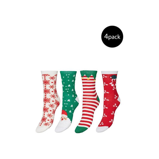 Vero Moda Green Cotton Sock VE-9132500148-ONE SIZE